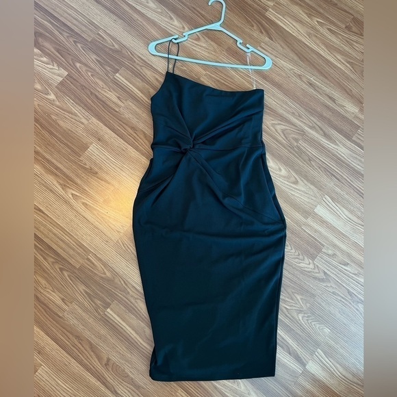 Nookie Lust one shoulder midi dress black NEW - Picture 5 of 16